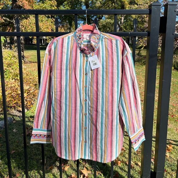 XiRENA Jensen Shirt in Pink Sunrise NWT - Picture 13 of 13